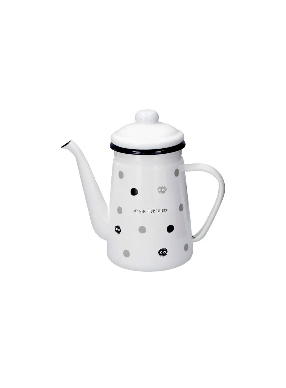 Tetera de esmalte sobre acero Susuwataris - Mi Vecino Totoro - Studio Ghibli - Imagen 3