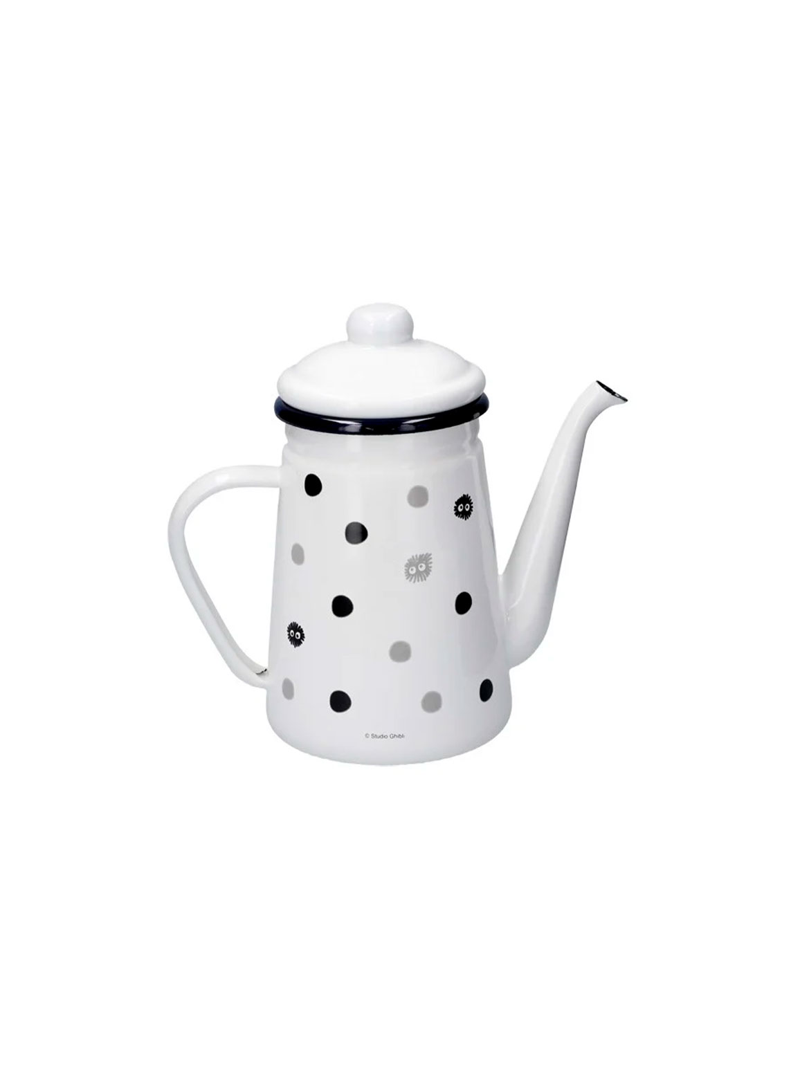 Tetera de esmalte sobre acero Susuwataris - Mi Vecino Totoro - Studio Ghibli - Imagen 2